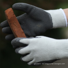 SRSAFETY 13 Gauge Handschuhe mit Latex beschichtet auf Handfläche für Sicherheit arbeiten, heißer Verkauf